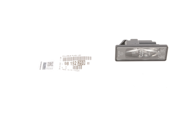 9815225980 Peugeot/Citroen Luz de matricula