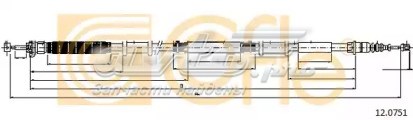 12.0751 Cofle cable de freno de mano trasero izquierdo