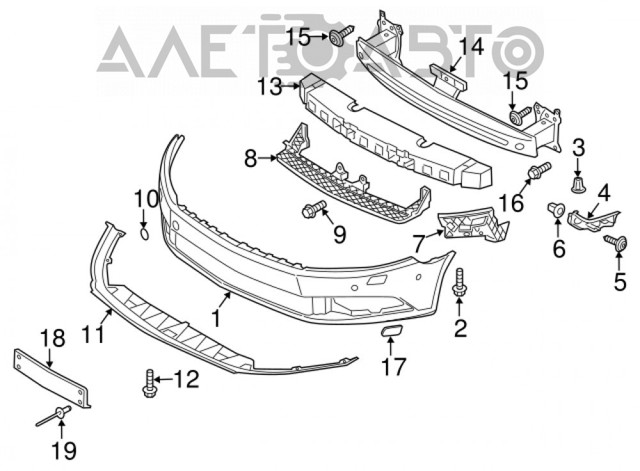 Comprar FP7436925 FPS Tapa del gancho de remolque del parachoques delantero derecho
