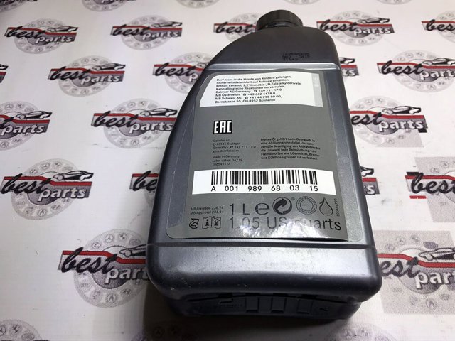 A001989680315 Mercedes Aceite caja cambios