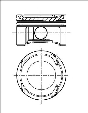Pistón para cilindro para Mercedes GLC (X253)