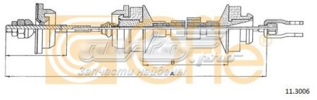 11.3006 Cofle cable de embrague