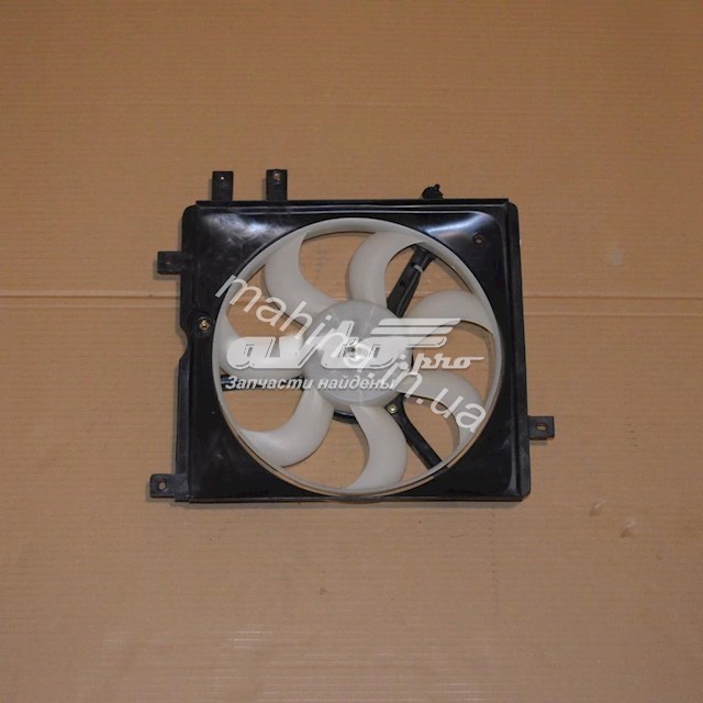 Ventilador (rodete +motor) refrigeración del motor con electromotor, izquierdo para Geely Mk 