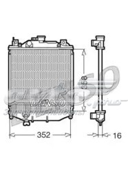 Radiador refrigeración del motor NPS DRM47005