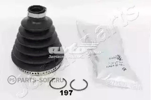 KB197 Japan Parts fuelle, árbol de transmisión delantero exterior