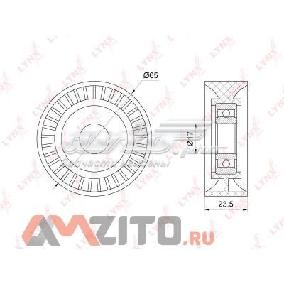 PB5265 Lynxauto rodillo, correa trapecial poli v