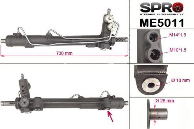 Caja de dirección MSG Rebuilding ME211R
