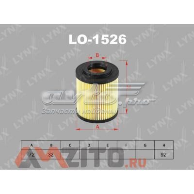 LO1526 Lynxauto filtro de aceite