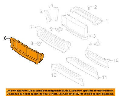 Comprar 31455462 Volvo Deflector de aire superior del radiador