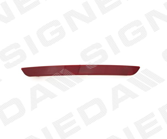 Reflector del parachoques trasero derecho ZBM1603R Signeda