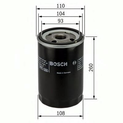 Filtro de aceite BOSCH 451300003