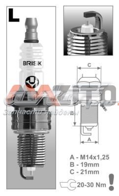 LR15YS9 Brisk Bujía de ignición