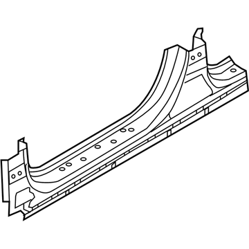 Chapa de acceso derecha Hyundai Sonata 7 (LF)