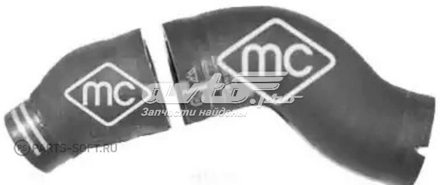 Comprar 09199 Metalcaucho Tubo de admisión de aire al turbocompresor