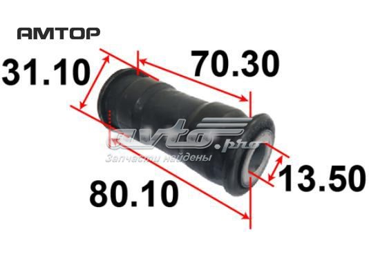 ASTSU1001 Tenacity silentblock de montaje del caja de direccion