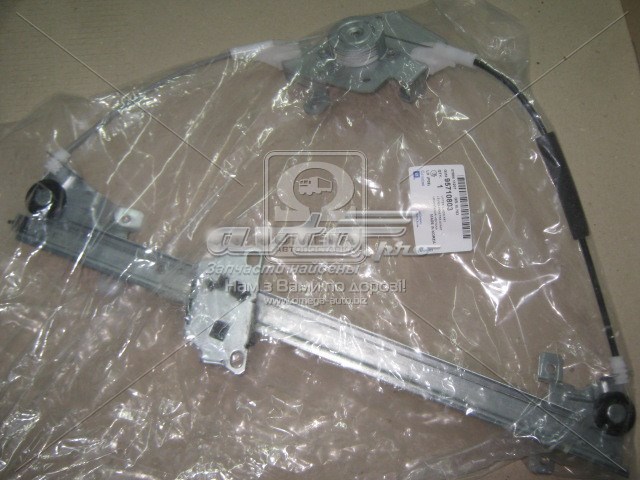 95710803 Opel mecanismo de elevalunas, puerta delantera izquierda