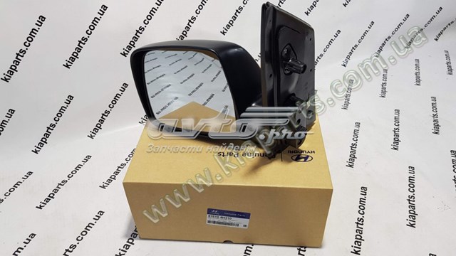 Espejo de retrovisor izquierdo 87610F2060 Hyundai/Kia