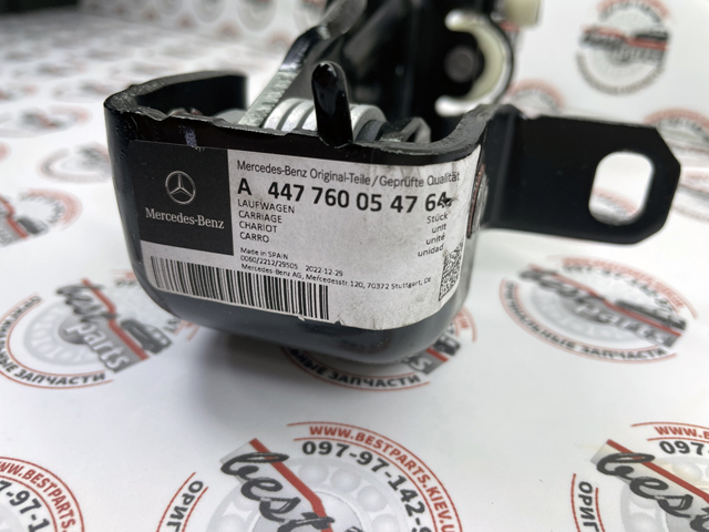 Rodillo central derecho de puerta corrediza Mercedes 447760054764 precio, desde 40,40 EUR