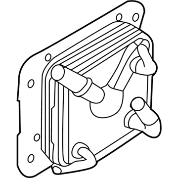 216063VX0A Nissan radiador enfriador de la transmision/caja de cambios