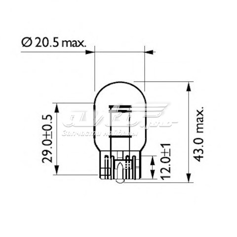 Bombilla PHILIPS 12066B2