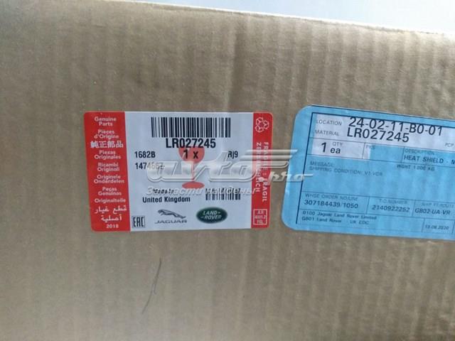 Comprar LR027245 Land Rover Escudo térmico del sistema de escape
