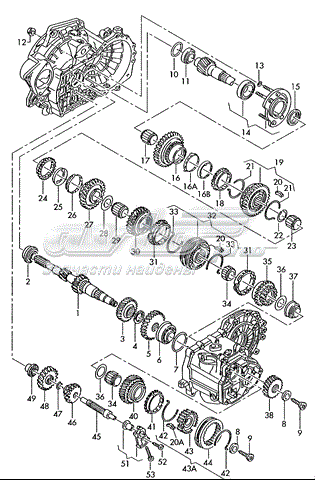 Anillo Sincronizador para Volkswagen Passat (B3, B4, 3A2, 351)