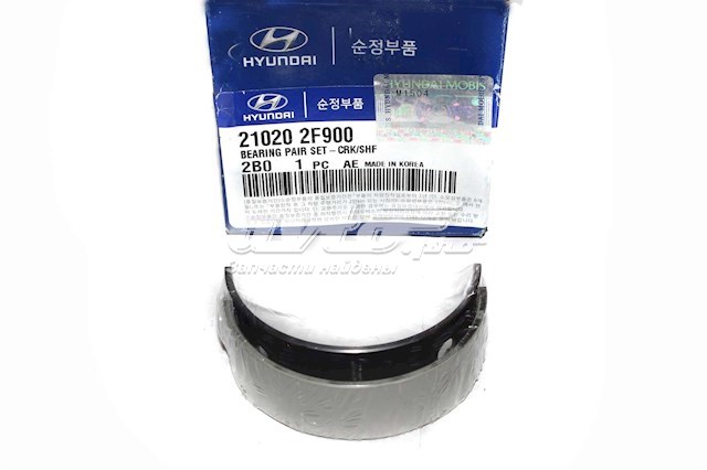 Kit cojinetes cigüeñal, estándar, (STD) para Hyundai Tucson (TM)