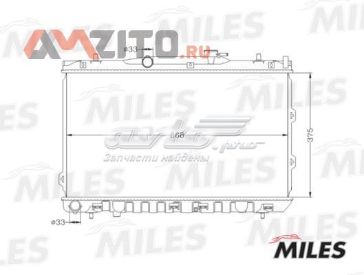 ACRB055 Miles radiador refrigeración del motor