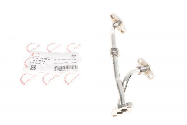 Tubo de drenaje de aceite de turbocompresor RWS2885 Rotweiss