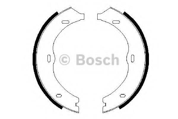 Pastillas de freno de mano Bosch 986487718
