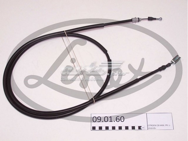 090160 Linex cable de freno de mano trasero derecho