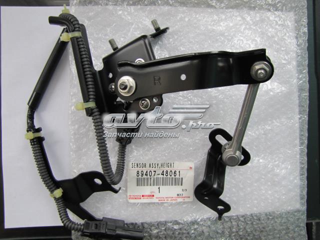 8940748060 Toyota sensor, nivel de suspensión neumática, trasero derecho