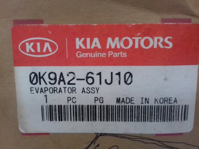 Evaporador para KIA Clarus