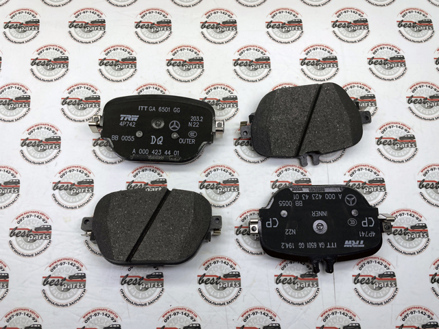 0004219801 Mercedes Pastillas freno traseras