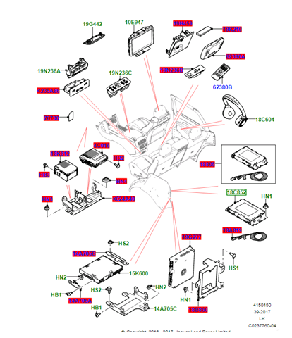 LR043059 Land Rover