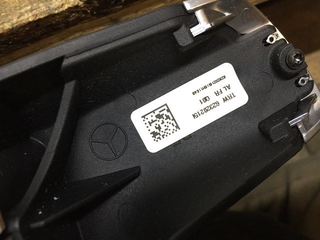 2128600102 Mercedes Airbag de volante