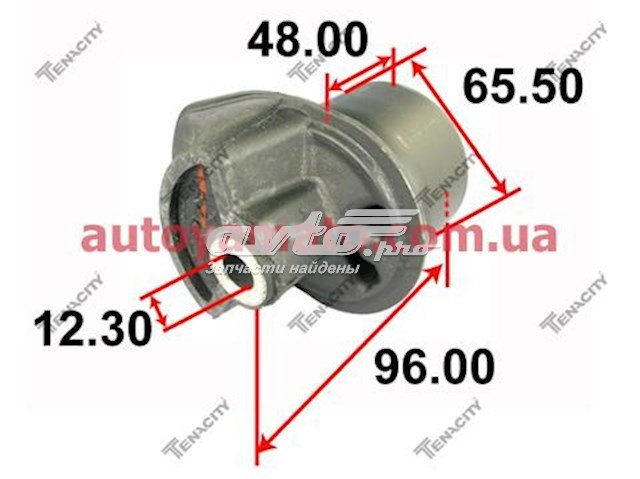 AAMTO1060 Tenacity suspensión, cuerpo del eje trasero