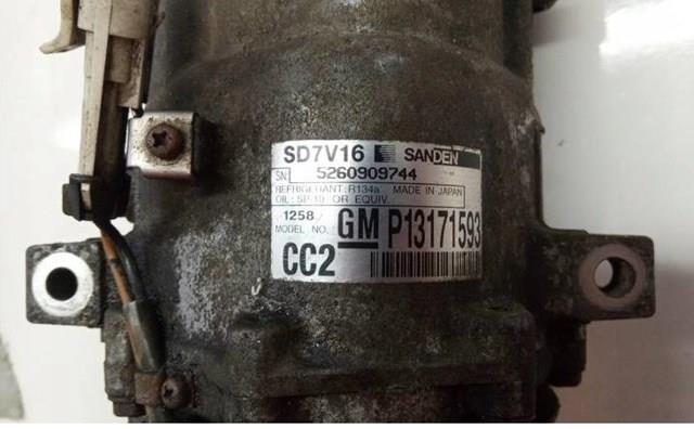 P13171593 General Motors Compresor climatizador