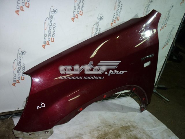 60261S9AG00ZZ Honda guardabarros delantero izquierdo