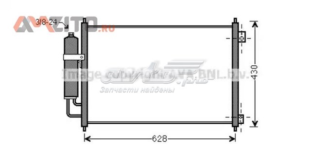 DN5328D AVA condensador aire acondicionado