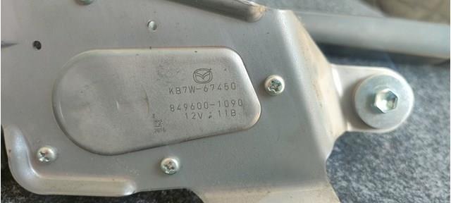 KB7W67450 Mazda Motor del limpiaparabrisas trasero