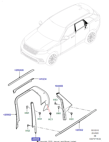 LR110437 Land Rover