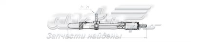 Cremallera de dirección GENERAL RICAMBI CI4034