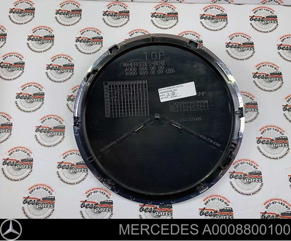 Soporte del emblema de la parrilla del radiador A0008800100 Mercedes