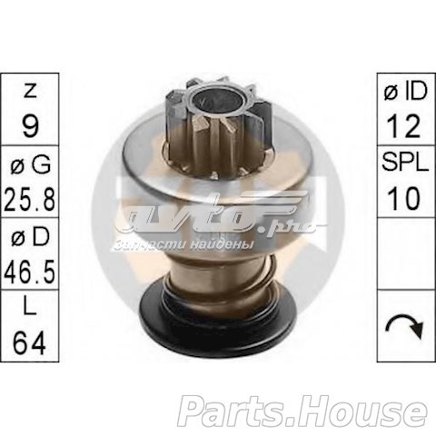 ZN0108 ZEN Bendix motor de arranque