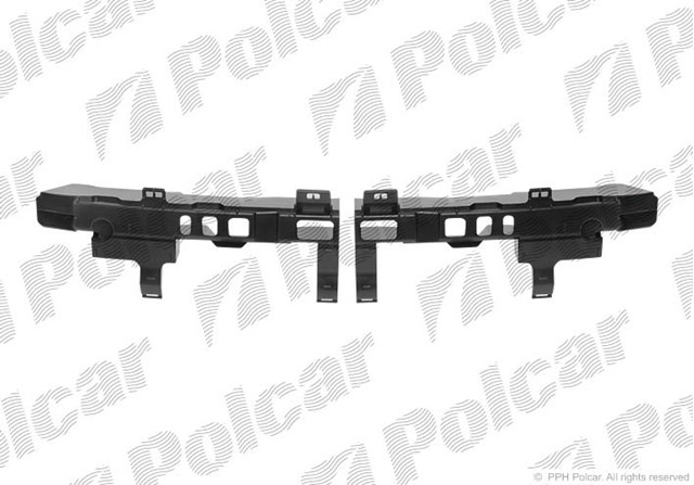 601696-3 Polcar refuerzo paragolpes trasero