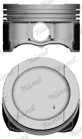 Comprar 8714830700 Nural Pistón completo para 1 cilindro, segunda reparación (+0,50 mm)