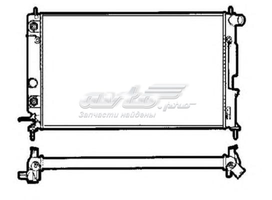 Radiador de refrigeración del motor NRF 58291