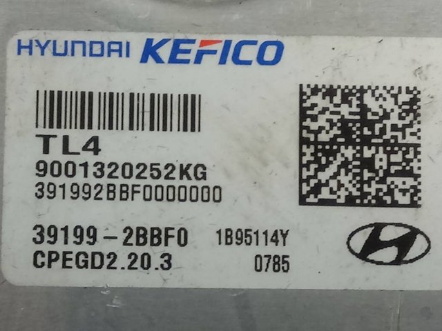 Hyundai/Kia 391992BBF0 precio, desde 254,34 EUR