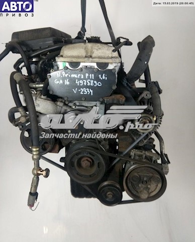 GA16DE Nissan/Infiniti Motor completo